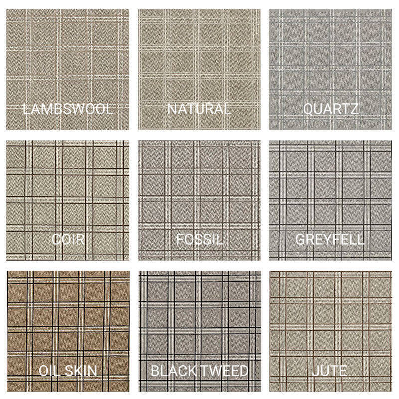 Milliken Herrington Plaid Indoor Area Rug Collection - 9 Colors Available