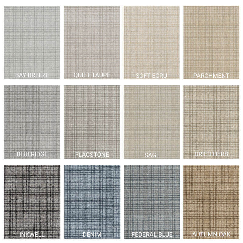 Milliken Personal Retreat Indoor Area Rug Collection - 12 Colors Available
