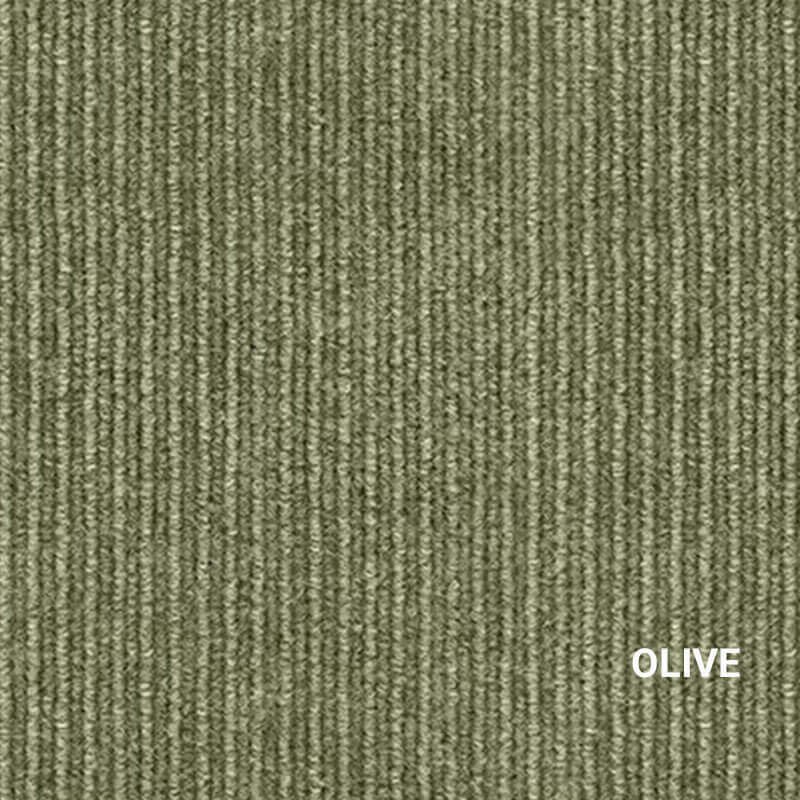 Olive Cutting Edge Carpet Tile