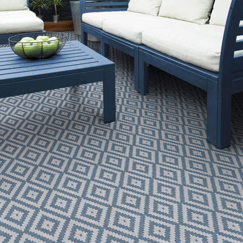 Kane Carpet Tunisia Indoor/Outdoor Area Rugs Four Colors and Multiple Sizes and Shapes to Choose from 5' Round, Sahara 
