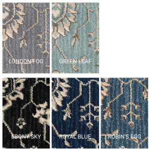 New Keshan Traditional Indoor Area Rug Collection - 5 Colors Available
