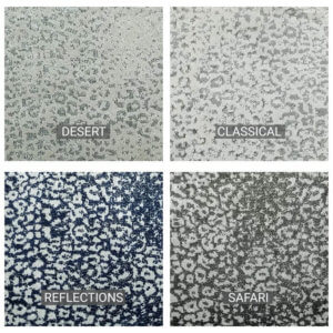 Exotic Leopard Print Area Rug Luxury Collection - 4 Colors Available