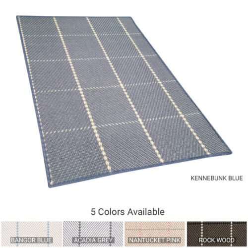 Goose Rocks Casual Plaid Handloomed Indoor Area Rug Collection