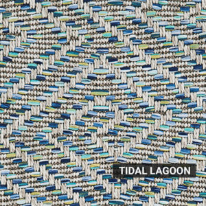 Tidal Lagoon Tobago Greek key pattern Area rug