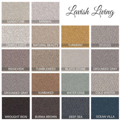 Lavish Indoor Area Rug Collection - 18 Colors Available
