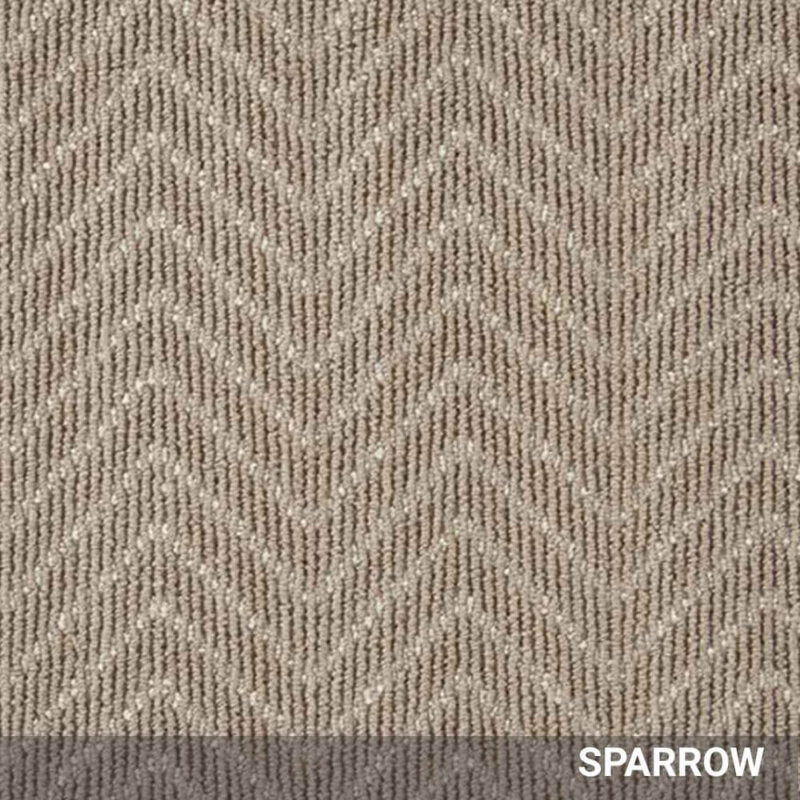 Sparrow Chevron Wool Area Rug
